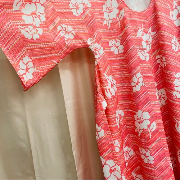 Vintage Bell Sleeve Kaftan Muumuu - Picture 3 of 3